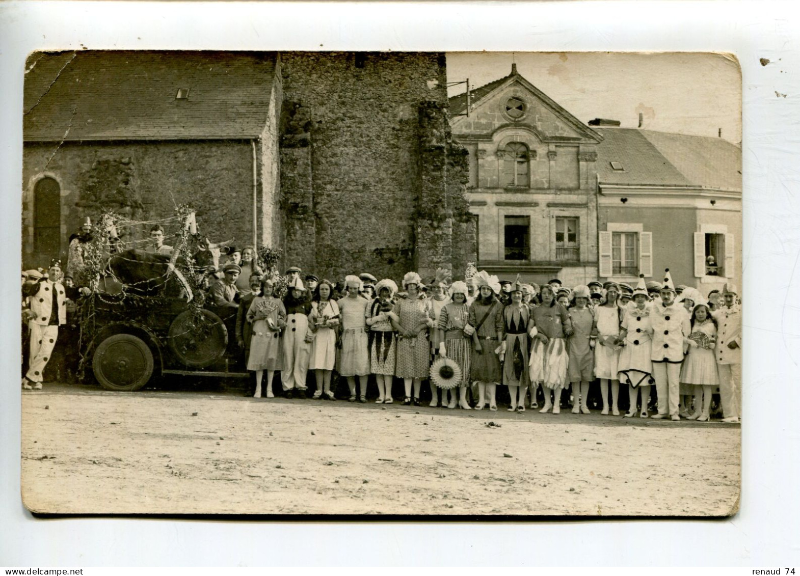 à Identifier Carte Photo Carnaval 49 ? Ou 79 ? - Zu Identifizieren