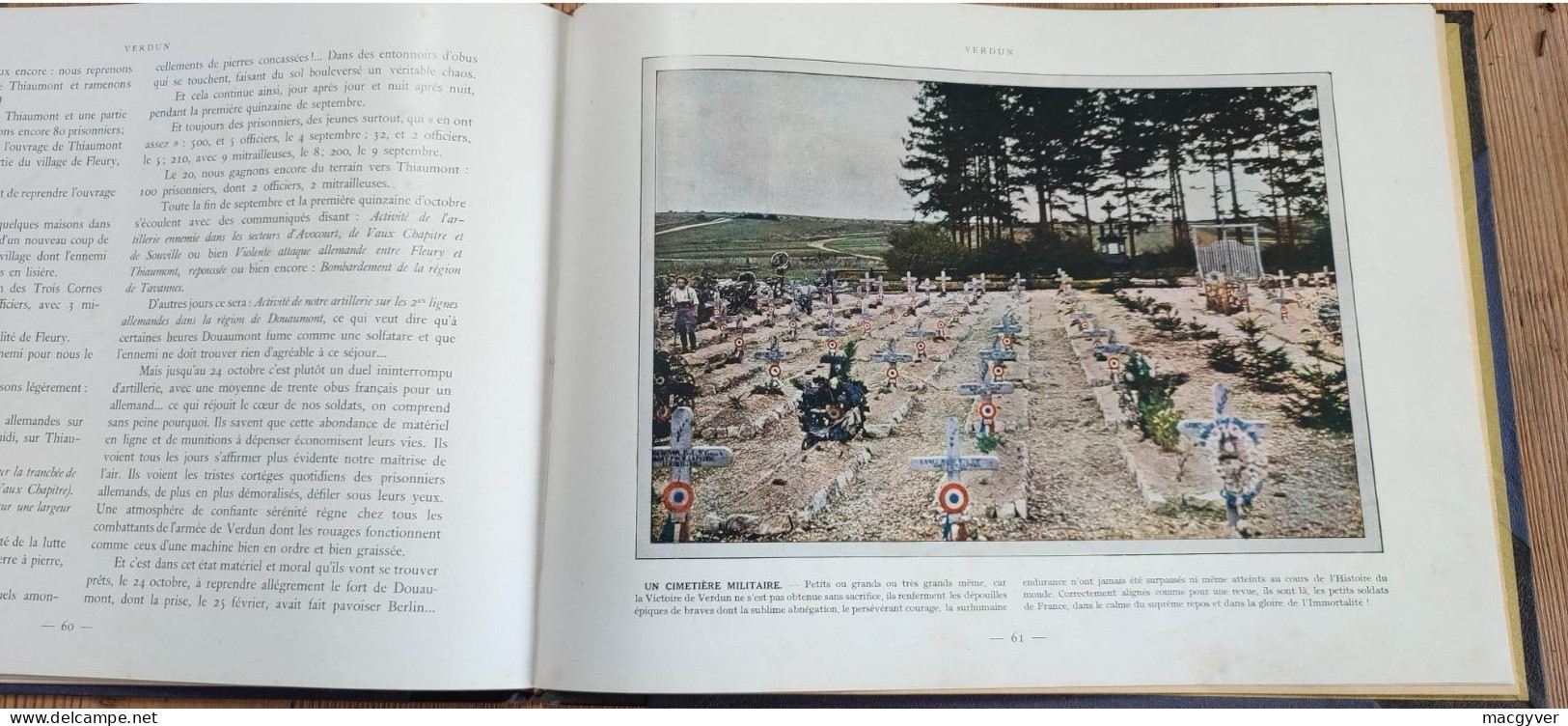 livre les Champs de bataille de Verdun guerre 14-18 Vouzier Argonne