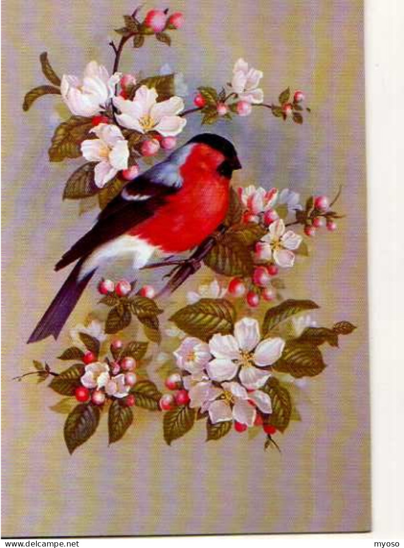 Carnet Museum Collection Great British Company, Illustrateur, Bullfinch And Apple Blossom - Vogels