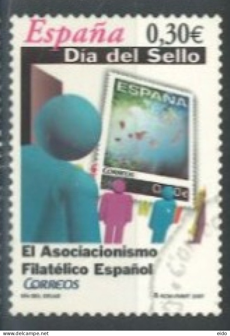 SPAIN, 2007, SPANISH PHILATELIC ASSOCIATION STAMP, , USED. - Used Stamps