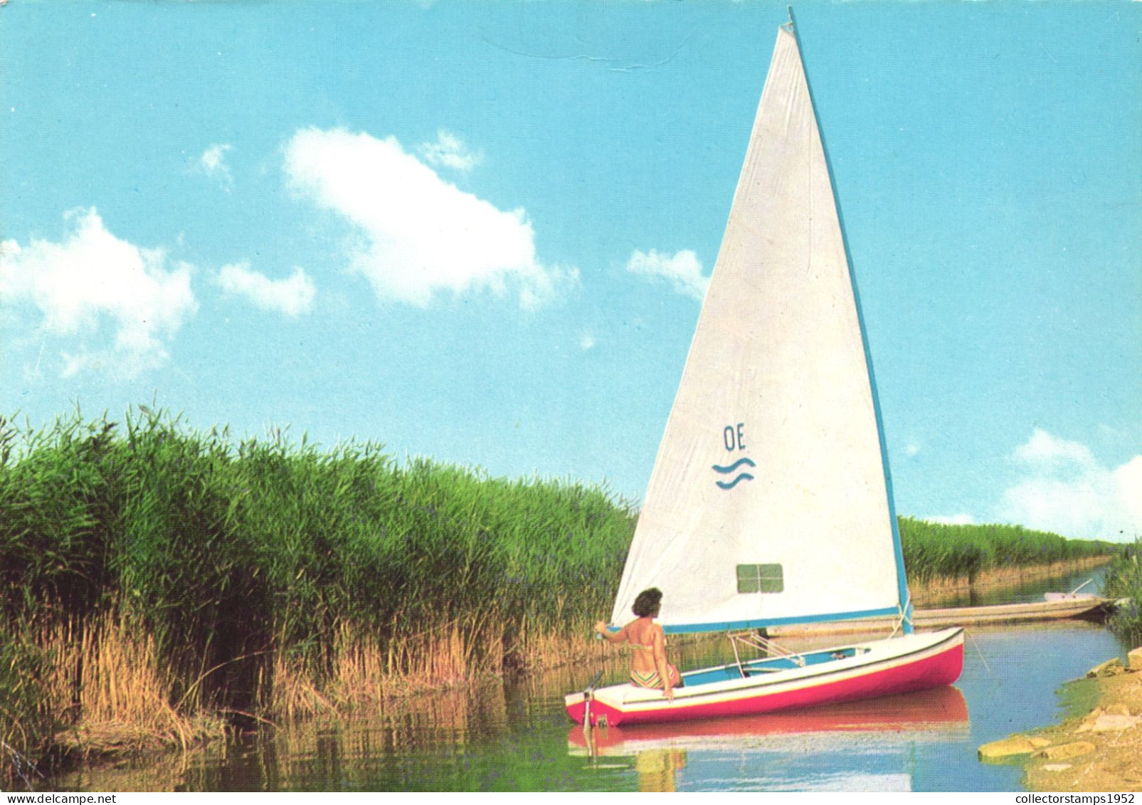 ILLMITZ, BURGENLAND, BOAT, GERMANY, POSTCARD - Burgenland