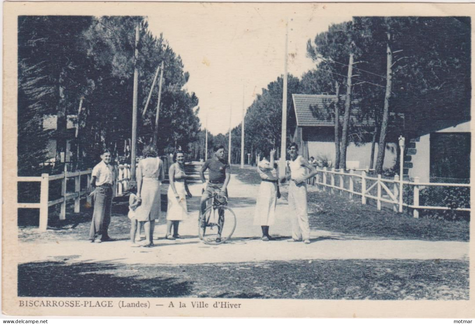 BISCARROSSE-PLAGE (Landes), A La Ville D'hiver - Biscarrosse