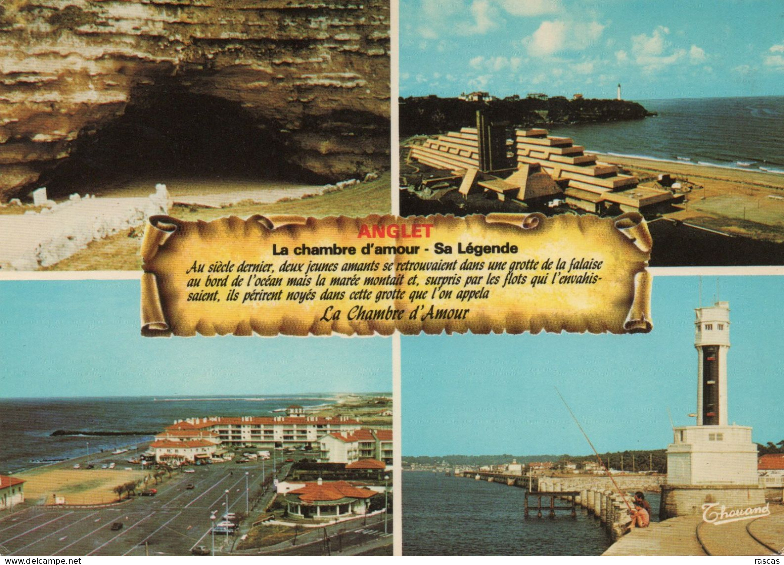 CPM - P - PYRENEES ATLANTIQUES - ANGLET - LA CHAMBRE D'AMOUR - SA LEGENDE - MULTIVUES - Anglet