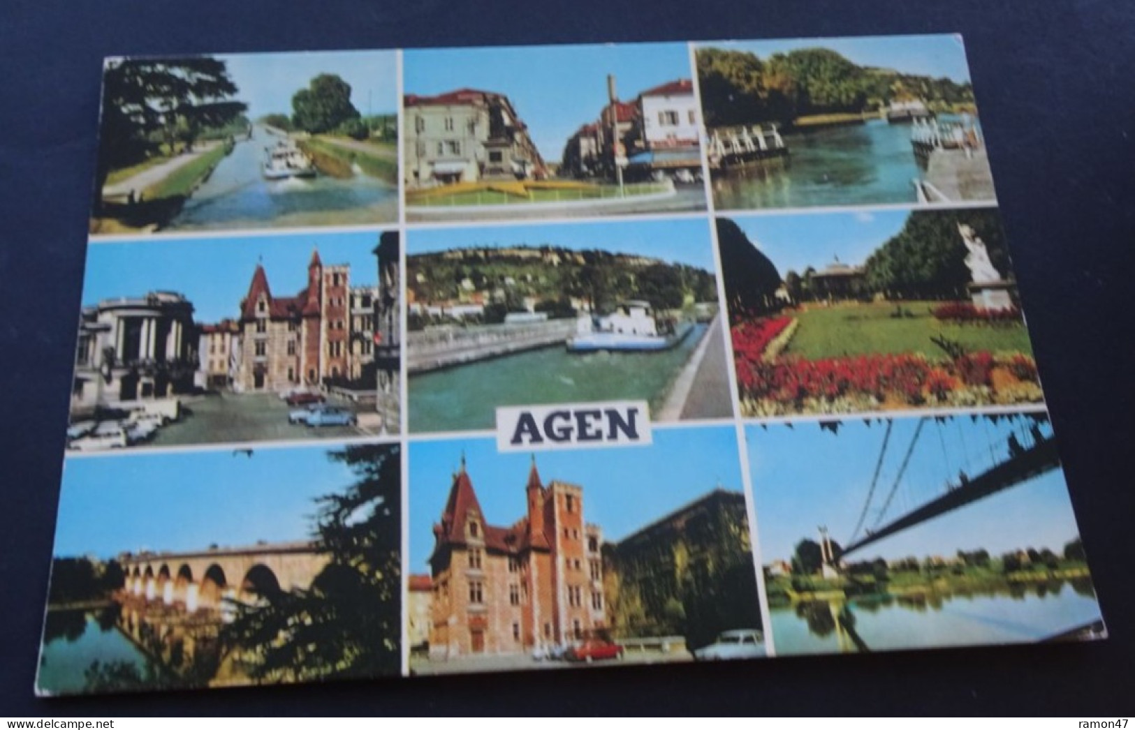 Agen - Divers Aspects De La Ville - Société Des Cartes Postales APA-POUX, Albi, Excl. As De Coeur - Agen