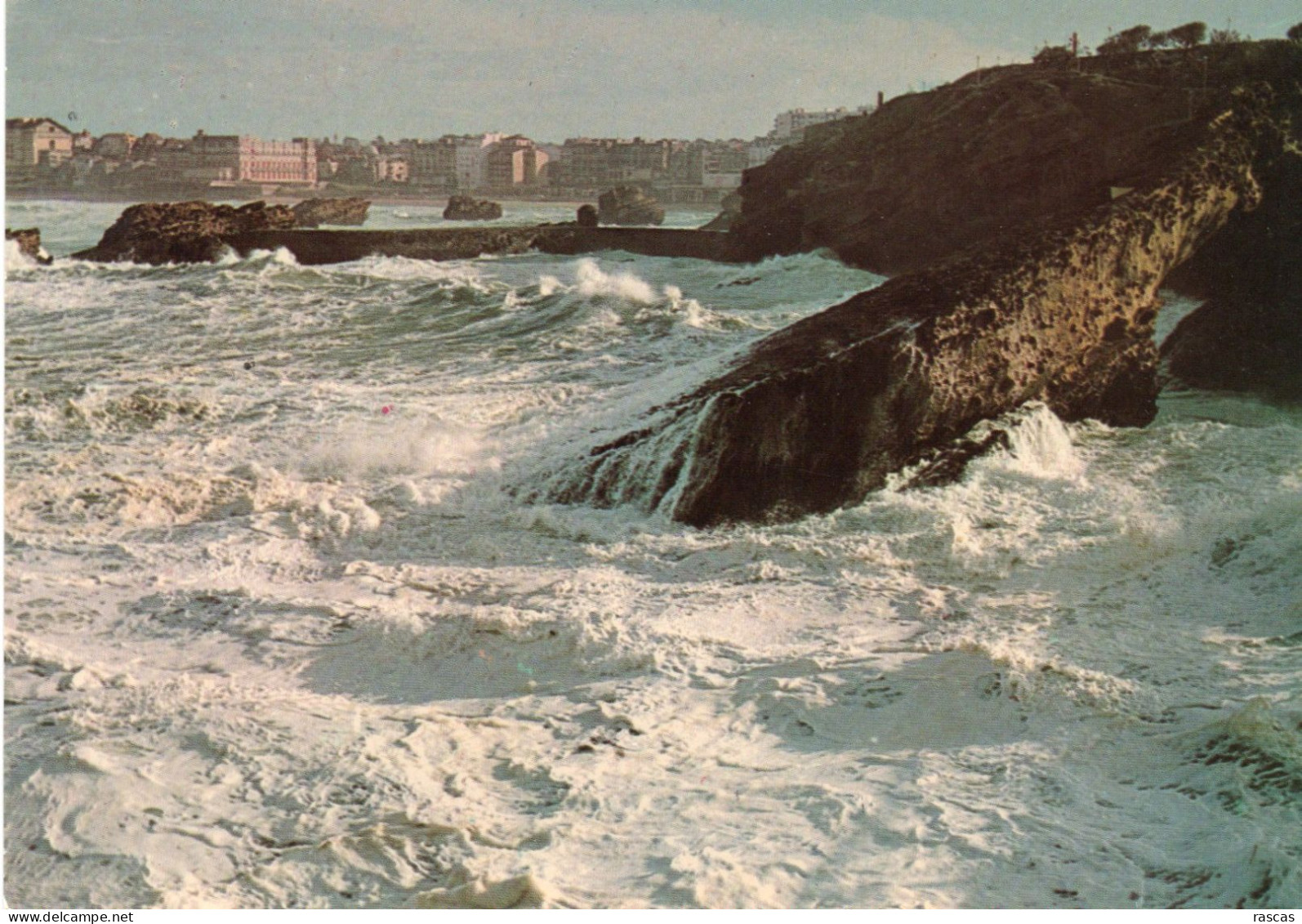 CPM - P - PYRENEES ATLANTIQUES - BIARRITZ - GROS TEMPS SUR BIARRTIZ - Biarritz