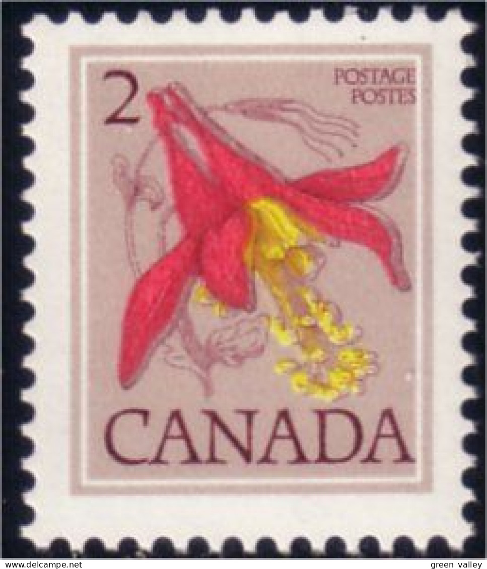 (C07-82b) Canada Ancolie Western Columbine 1979 MNH ** Neuf SC - Autres & Non Classés