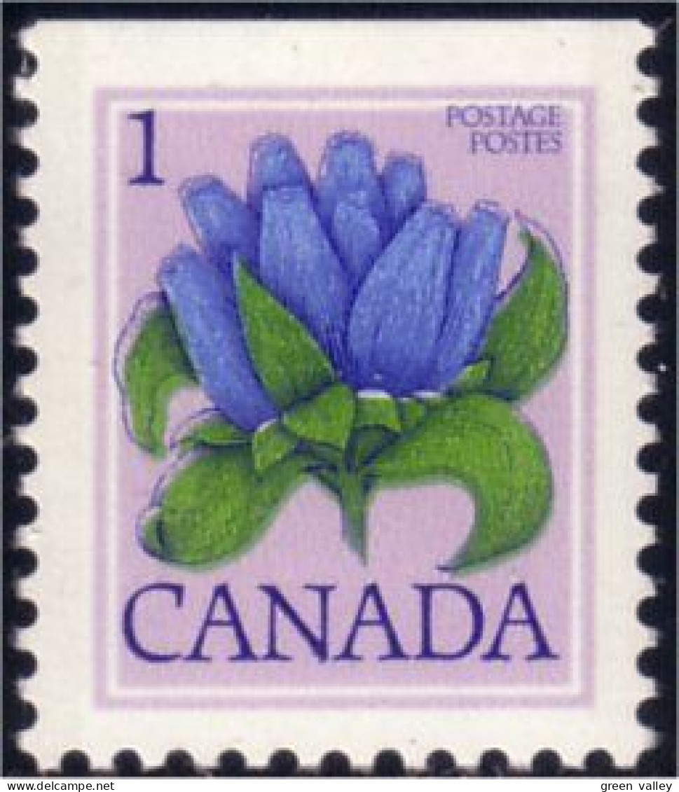 (C07-81ah) Canada Gentian Gentiane Carnet Booklet 1979 MNH ** Neuf SC - Ongebruikt