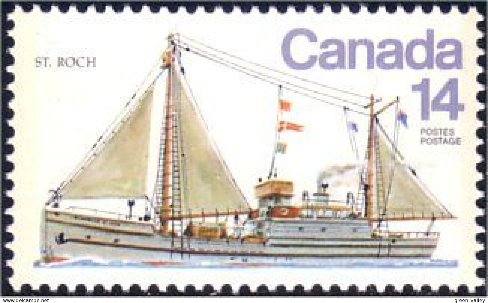 (C07-77b) Canada Brise-glace Saint Roch Ice Vessel MNH ** Neuf SC - Barcos