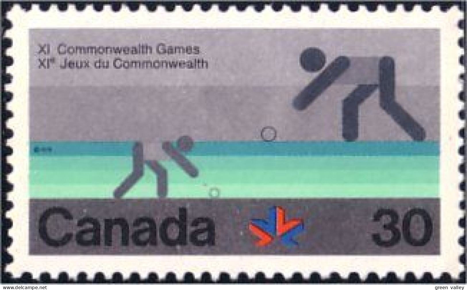 (C07-62a) Canada Boulingrin Lawn Bowling Jeux Commonwealth Games MNH ** Neuf SC - Ongebruikt