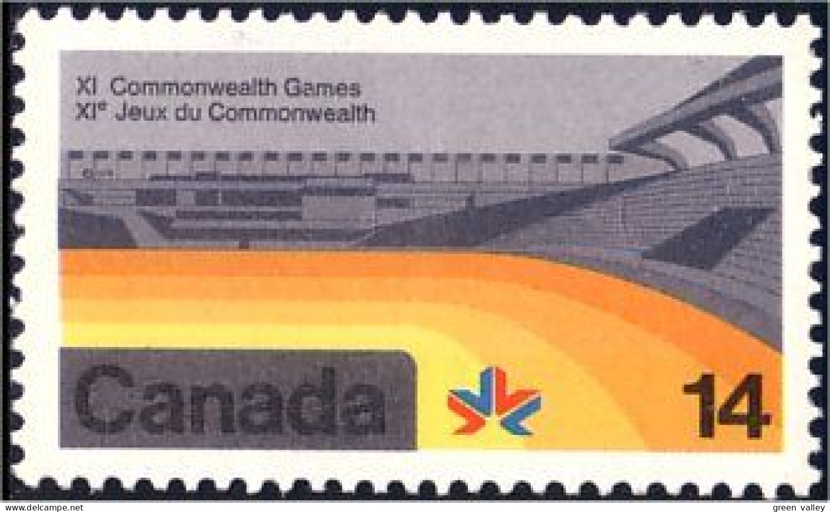 (C07-59b) Canada Stadium Jeux Commonwealth Games MNH ** Neuf SC - Other & Unclassified