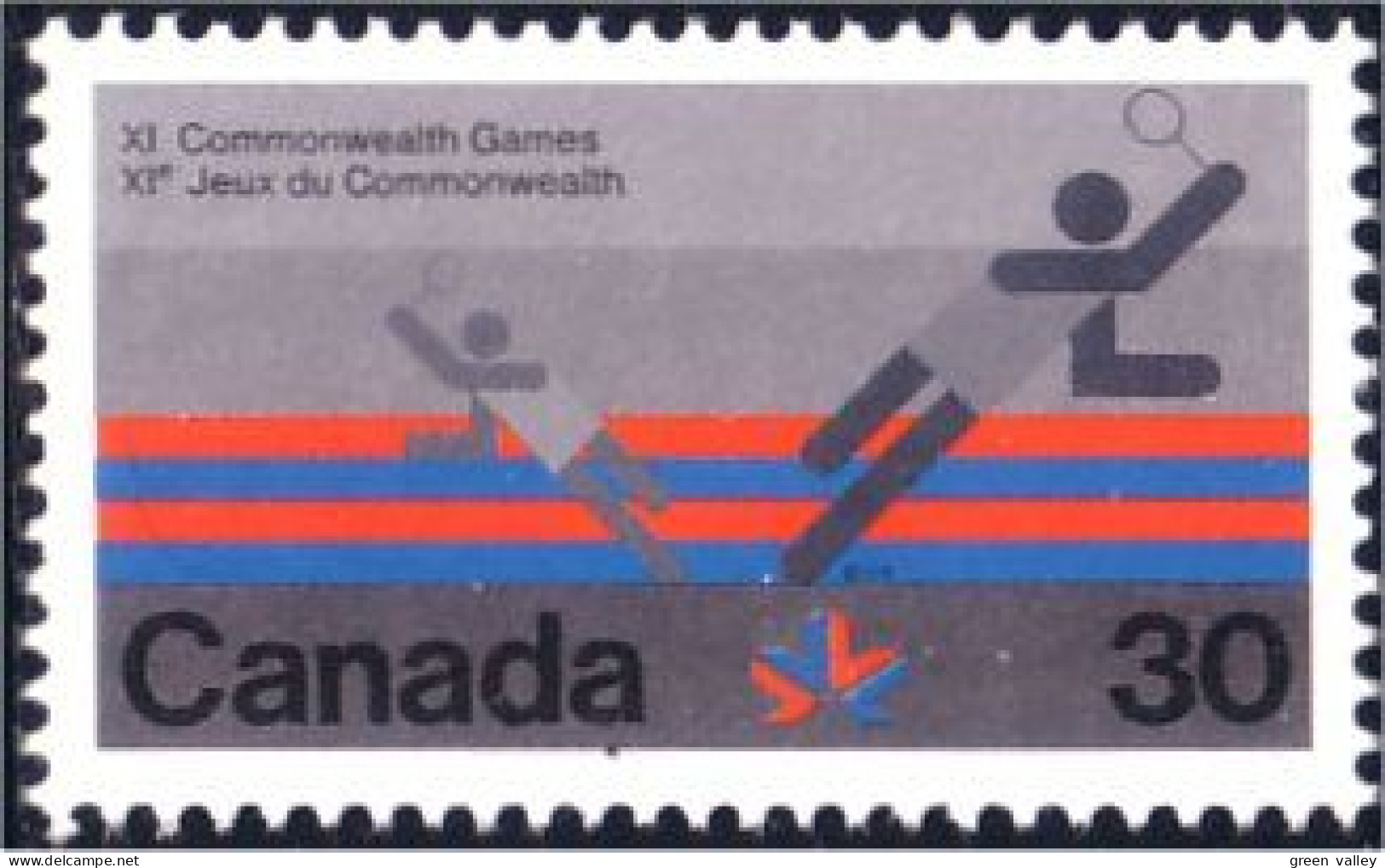 (C07-58a) Canada Biathlon Jeux Commonwealth Games MNH ** Neuf SC - Neufs