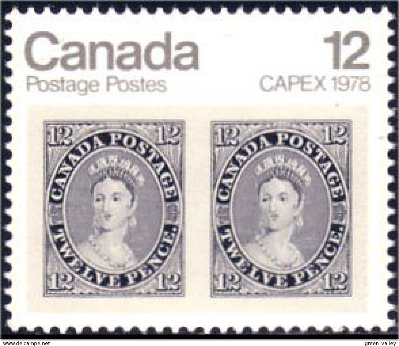 (C07-53c) Canada Queen Victoria MNH ** Neuf SC - Expositions Philatéliques