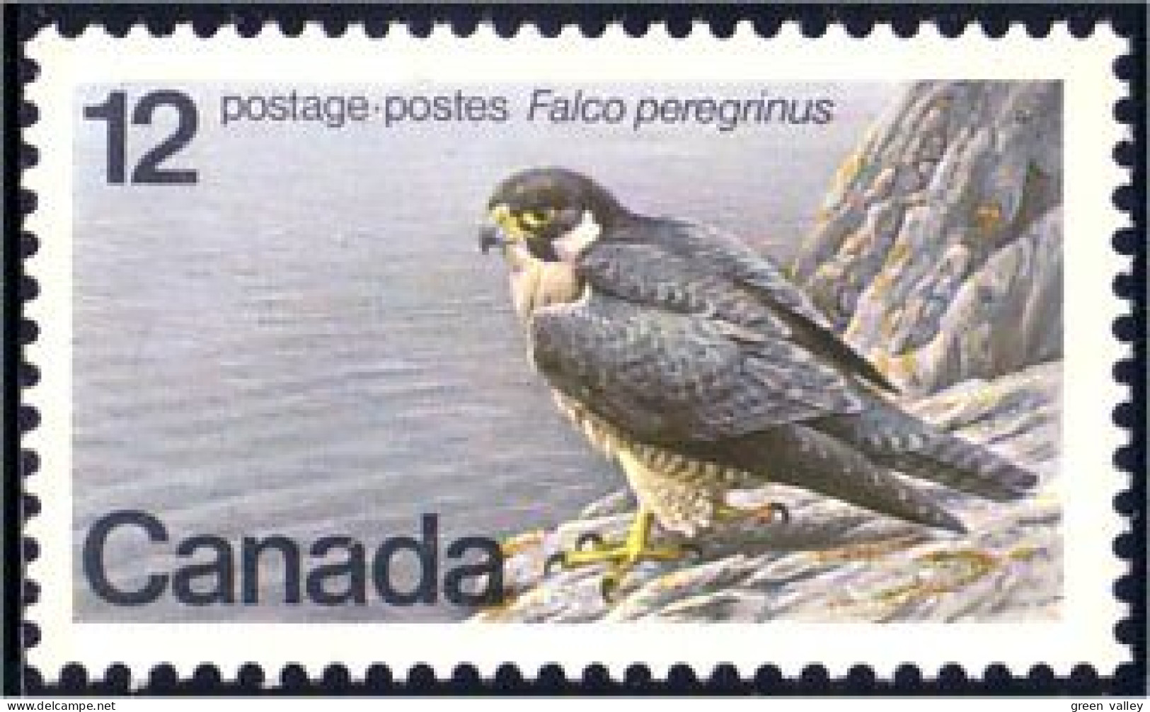 (C07-52c) Canada Faucon Pelerin Peregrine Falcon MNH ** Neuf SC - Águilas & Aves De Presa