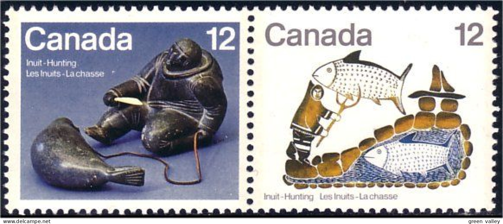 (C07-49aa) Canada Hunter Chasse Peche Fishing MNH ** Neuf SC - Neufs