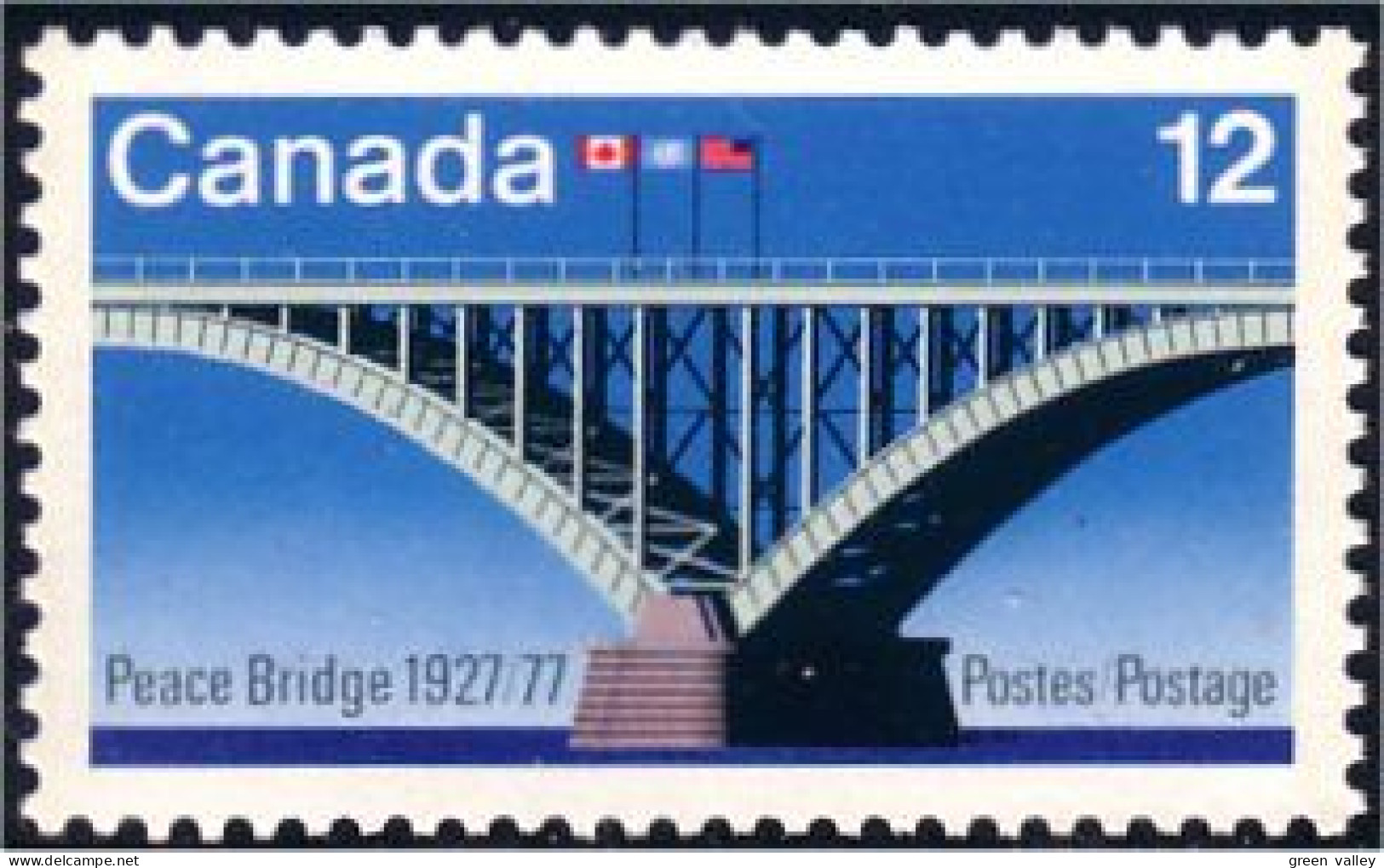 (C07-37b) Canada Pont De La Paix Peace Bridge MNH ** Neuf SC - Ponti