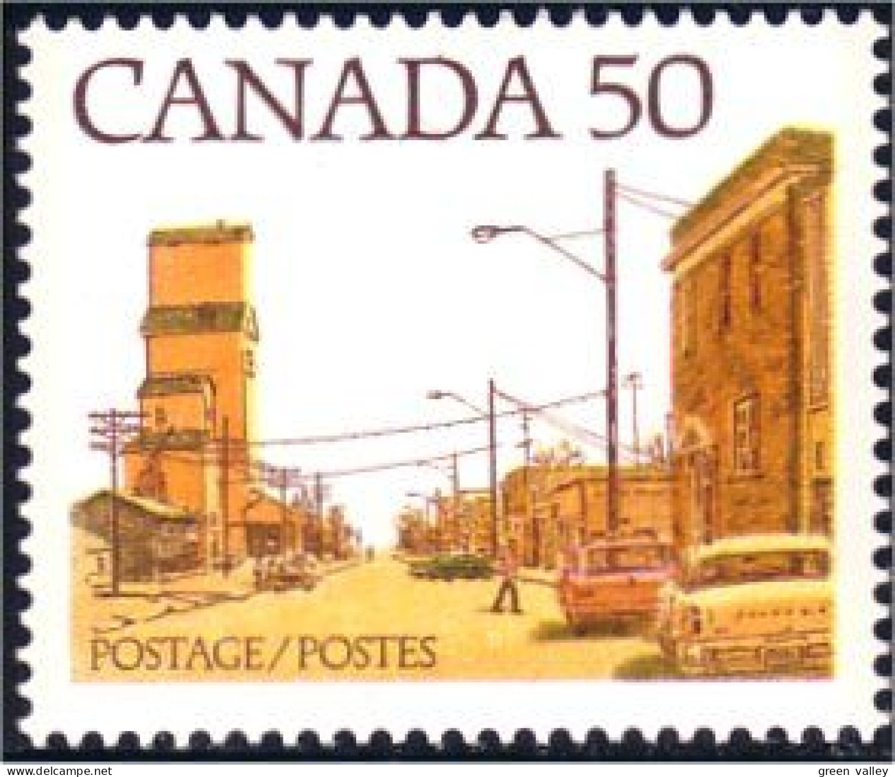 (C07-23A) Canada Rue Des Prairies Street Reimpression MNH ** Neuf SC - Unused Stamps