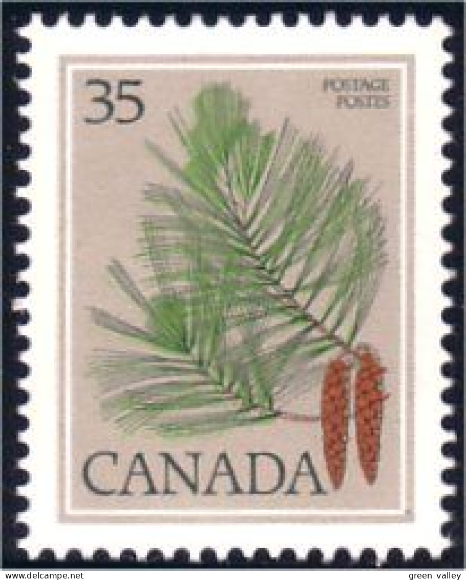 (C07-21a) Canada Pin Blanc White Pine MNH ** Neuf SC - Unused Stamps