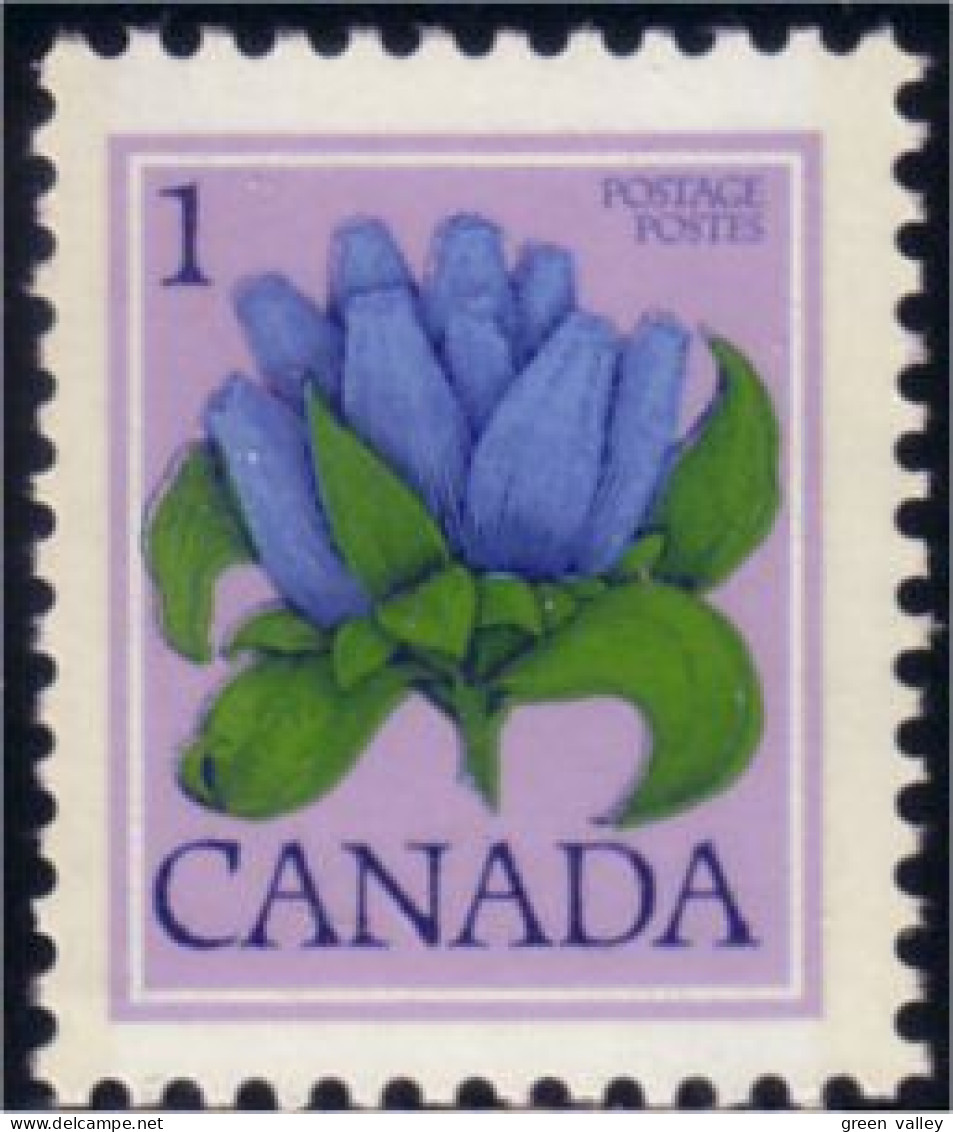 (C07-05) Canada Gentian Gentiane MNH ** Neuf SC - Autres & Non Classés