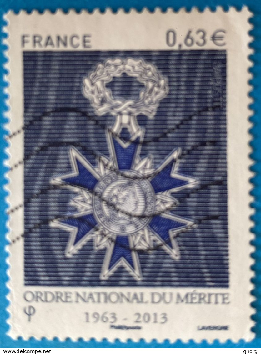 France 2013 : Cinquantenaire De L'Ordre National Du Mérite N° 4830 Oblitéré - Gebruikt