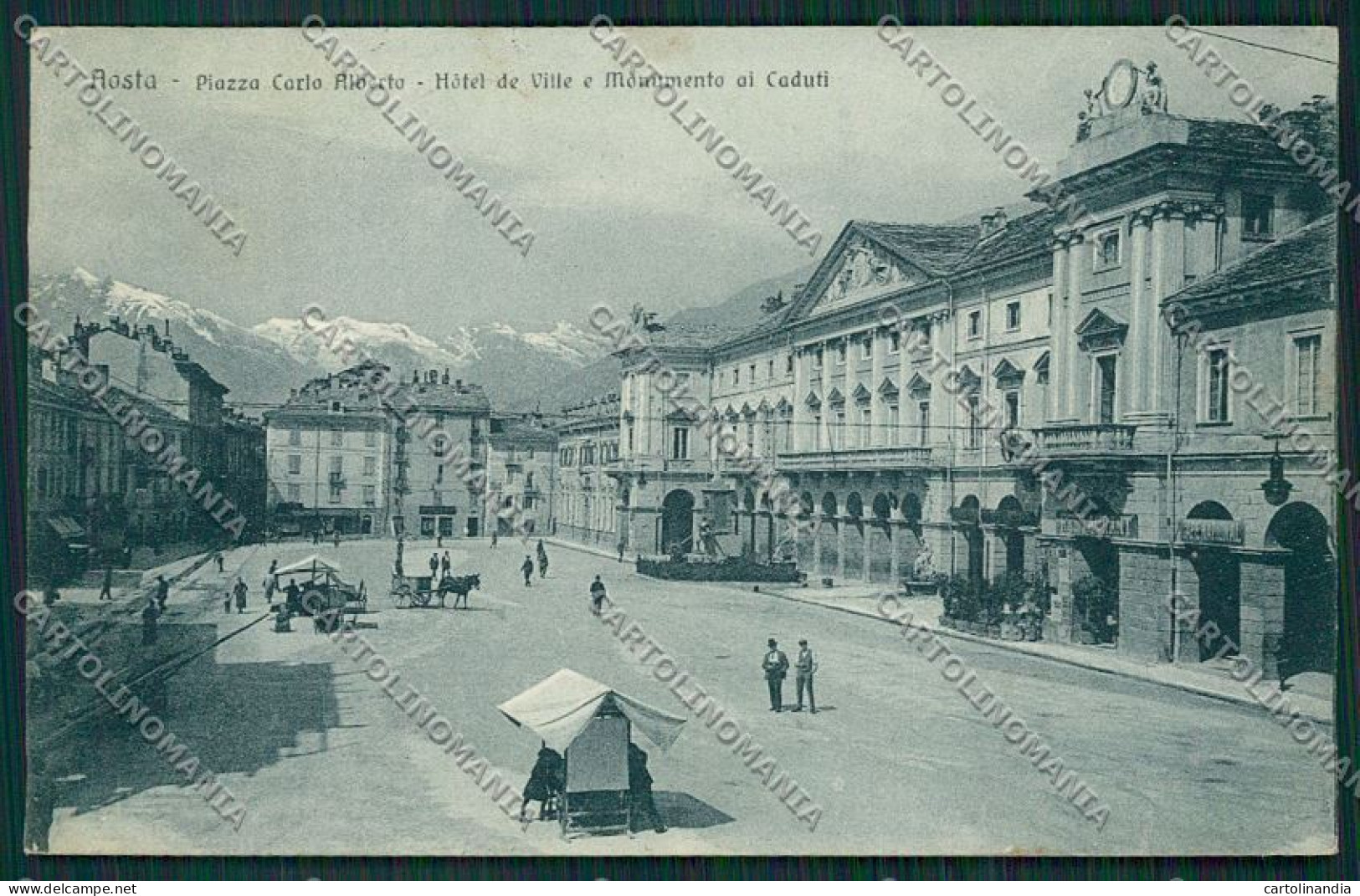 Aosta Città Cartolina QQ5795 - Aosta