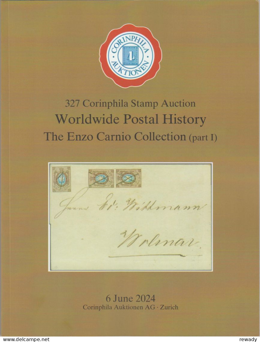 Corinphila Auktionen - 237 Corinphila Stamp Auction - Worldwidw Postal History / 6 June 2024 - Catálogos De Casas De Ventas