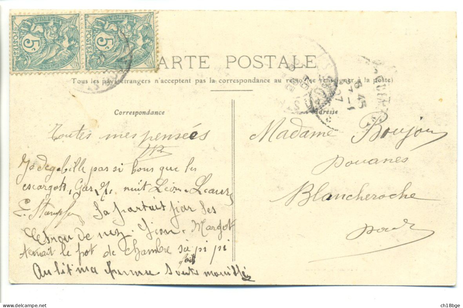 CPA 25 Doubs - St Saint Hippolyte - Vallée Du Dessoubre - Le Vieux Moulin En 1907 - Saint Hippolyte