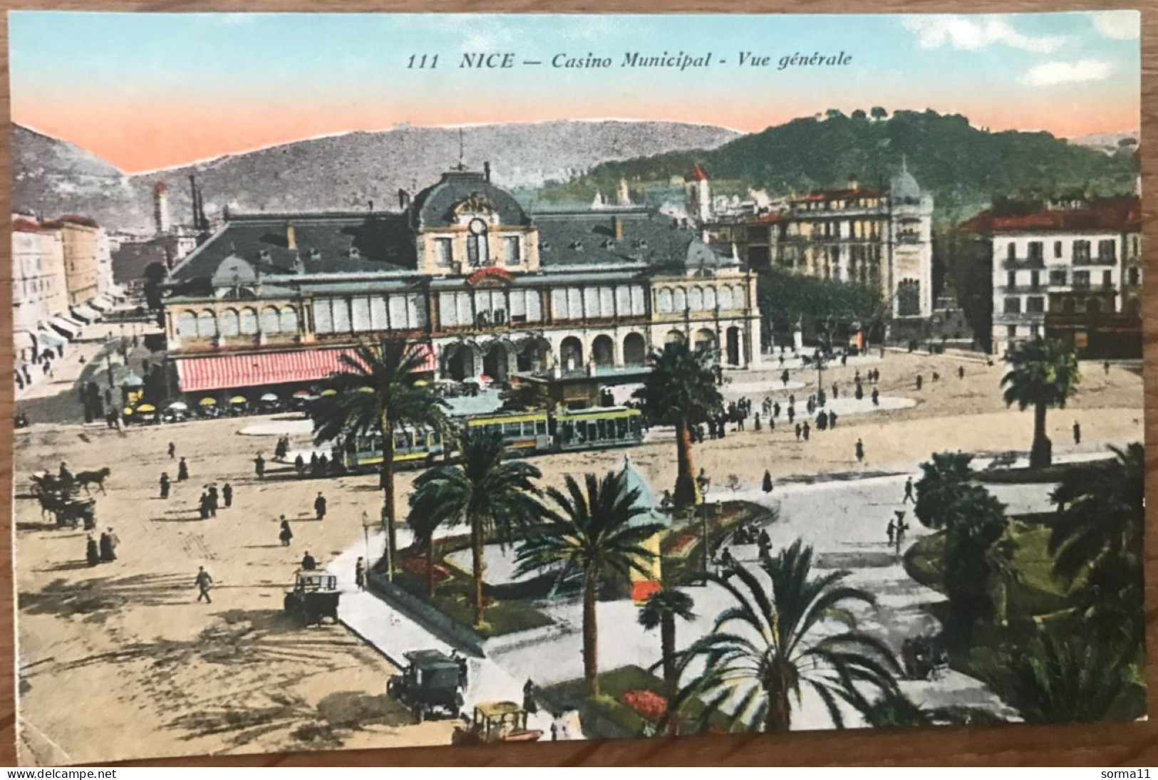 CPA NICE 06 Le Casino Municipal Vue Générale - Monumenten, Gebouwen