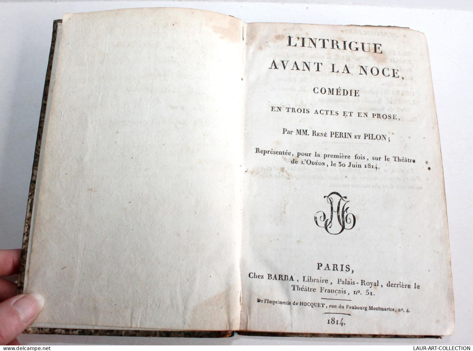 THEATRE RARE 6 COMEDIE 1789 INTRIGUE AVANT NOCE, LE MEFIANT, BAL MASQUE, MOLIERE / ANCIEN LIVRE XIXe SIECLE (1803.153) - Autori Francesi