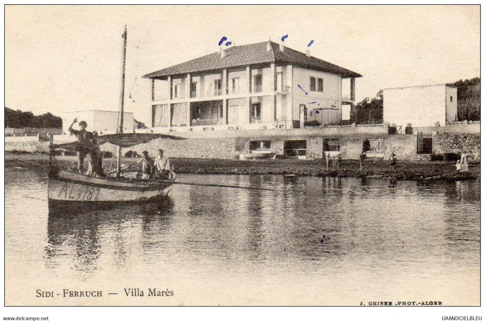 SIDI FERRUCH - VILLA MARES. ALGERIE - Sonstige & Ohne Zuordnung