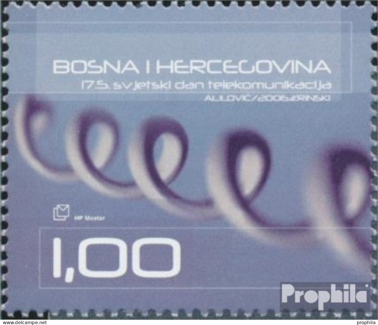 Bosnien - Kroat. Post Mostar 175 (kompl.Ausg.) Postfrisch 2006 Tag Der Telekommunikation - Bosnia And Herzegovina