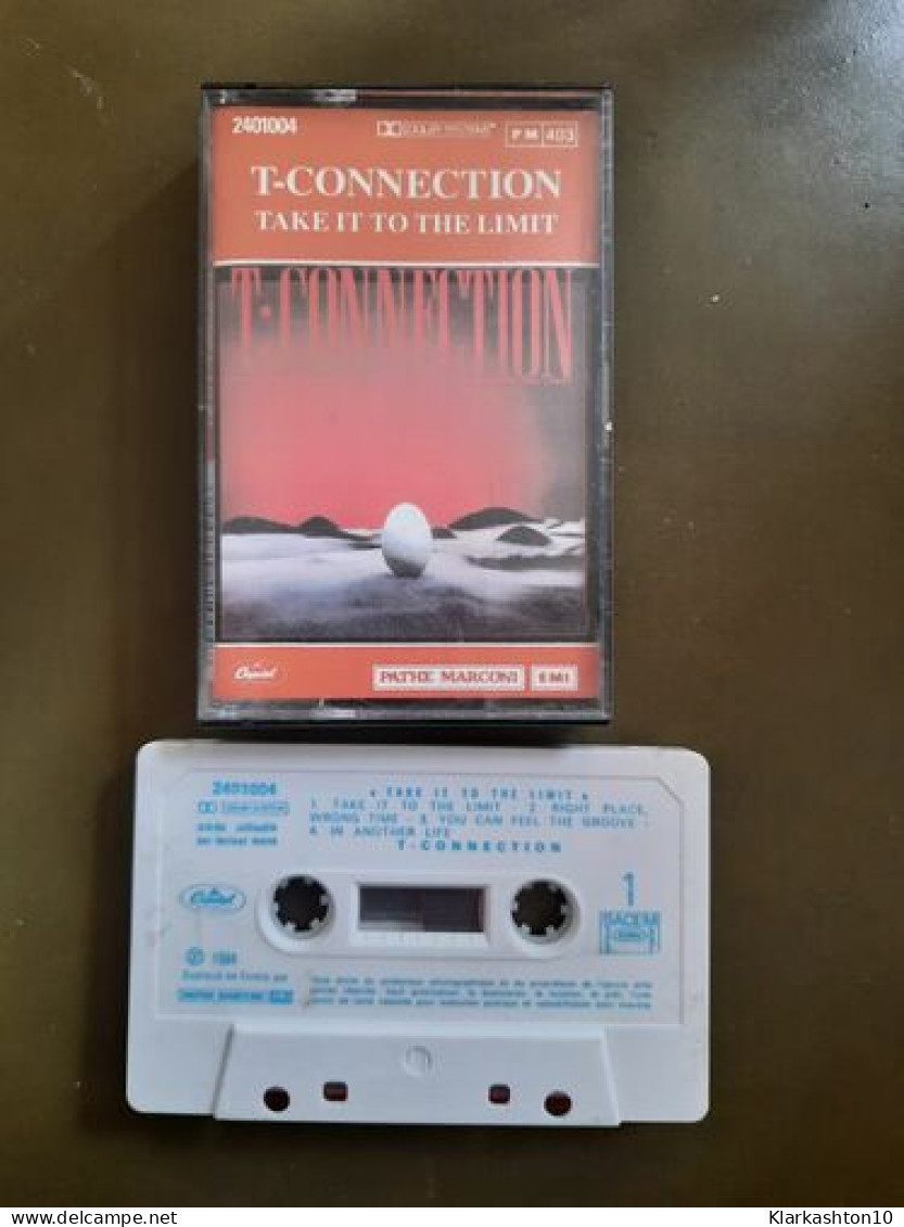 K7 Audio : T- Connection - Take It To The Limit - Cassettes Audio