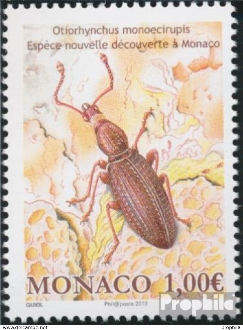 Monaco 3140 (kompl.Ausg.) Postfrisch 2013 Rüsselkäfer - Ungebraucht