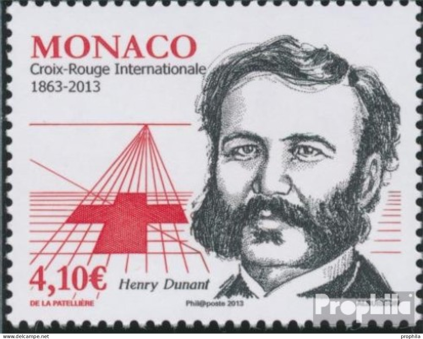 Monaco 3125 (kompl.Ausg.) Postfrisch 2013 Rotes Kreuz - Unused Stamps