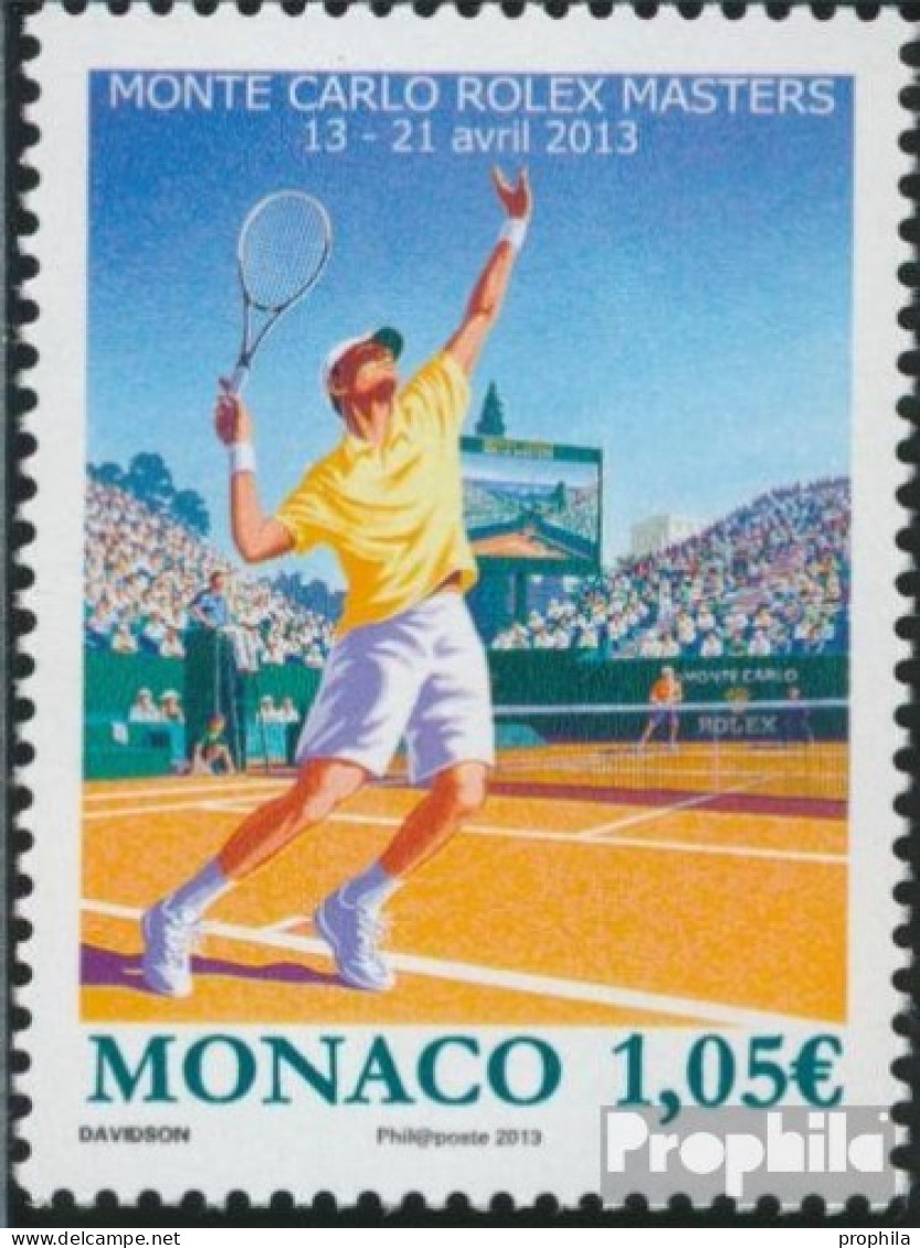 Monaco 3123 (kompl.Ausg.) Postfrisch 2013 Tennisturnier - Unused Stamps