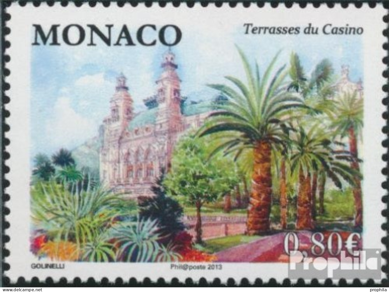 Monaco 3122 (kompl.Ausg.) Postfrisch 2013 Tourismus - Ungebraucht