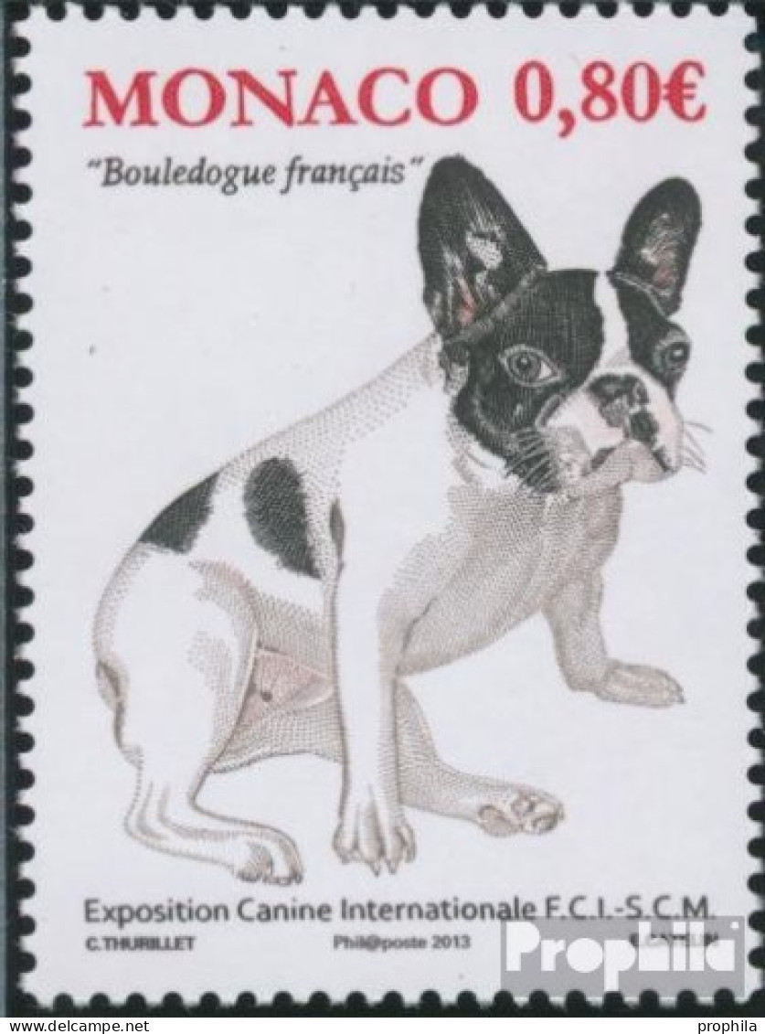 Monaco 3121 (kompl.Ausg.) Postfrisch 2013 Hundeausstellung - Ongebruikt