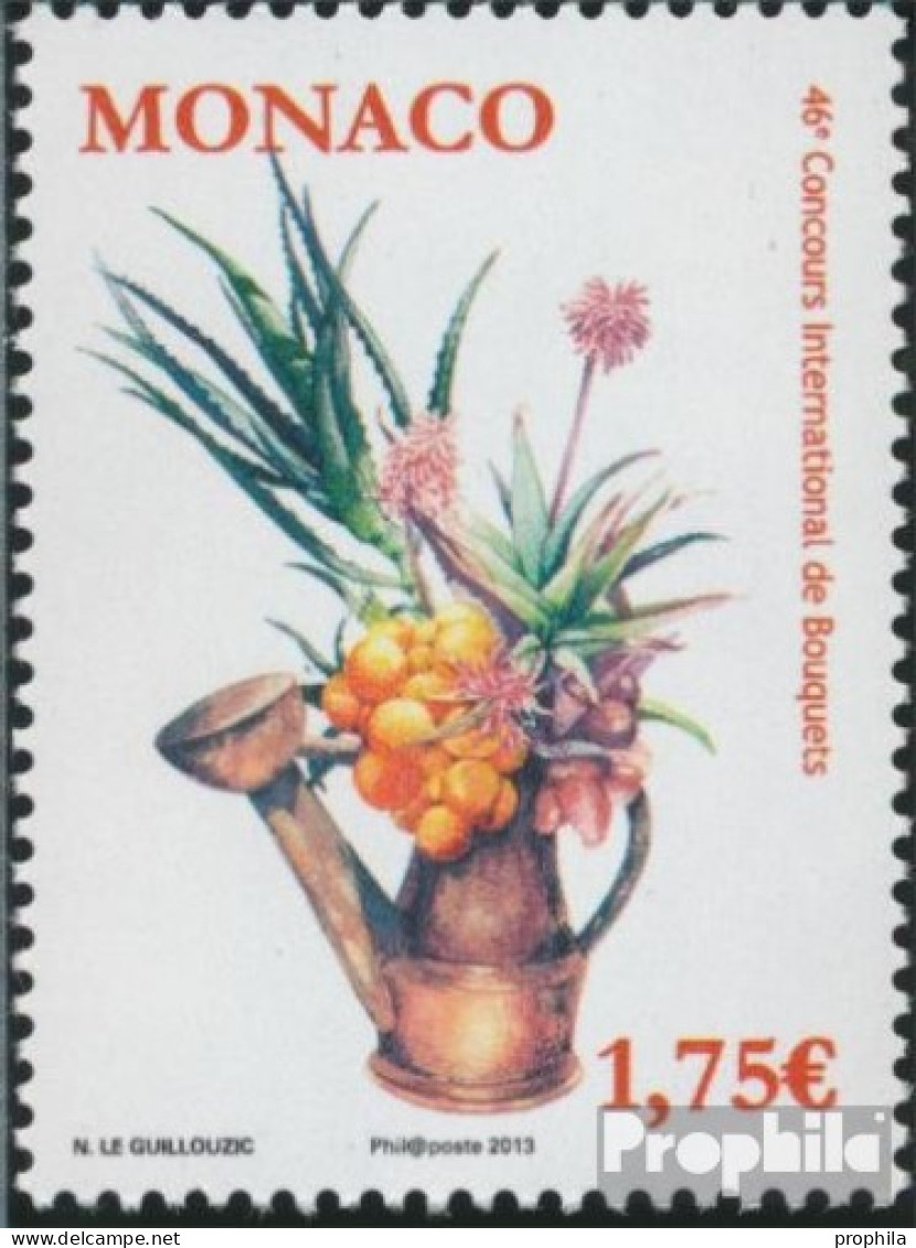 Monaco 3120 (kompl.Ausg.) Postfrisch 2013 Blumenbinderei - Ungebraucht