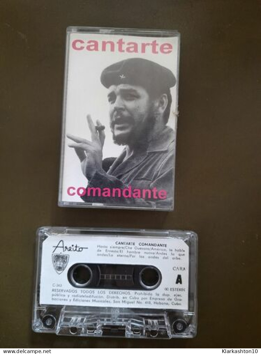 K7 Audio : Cantarte Comandante - Cassettes Audio