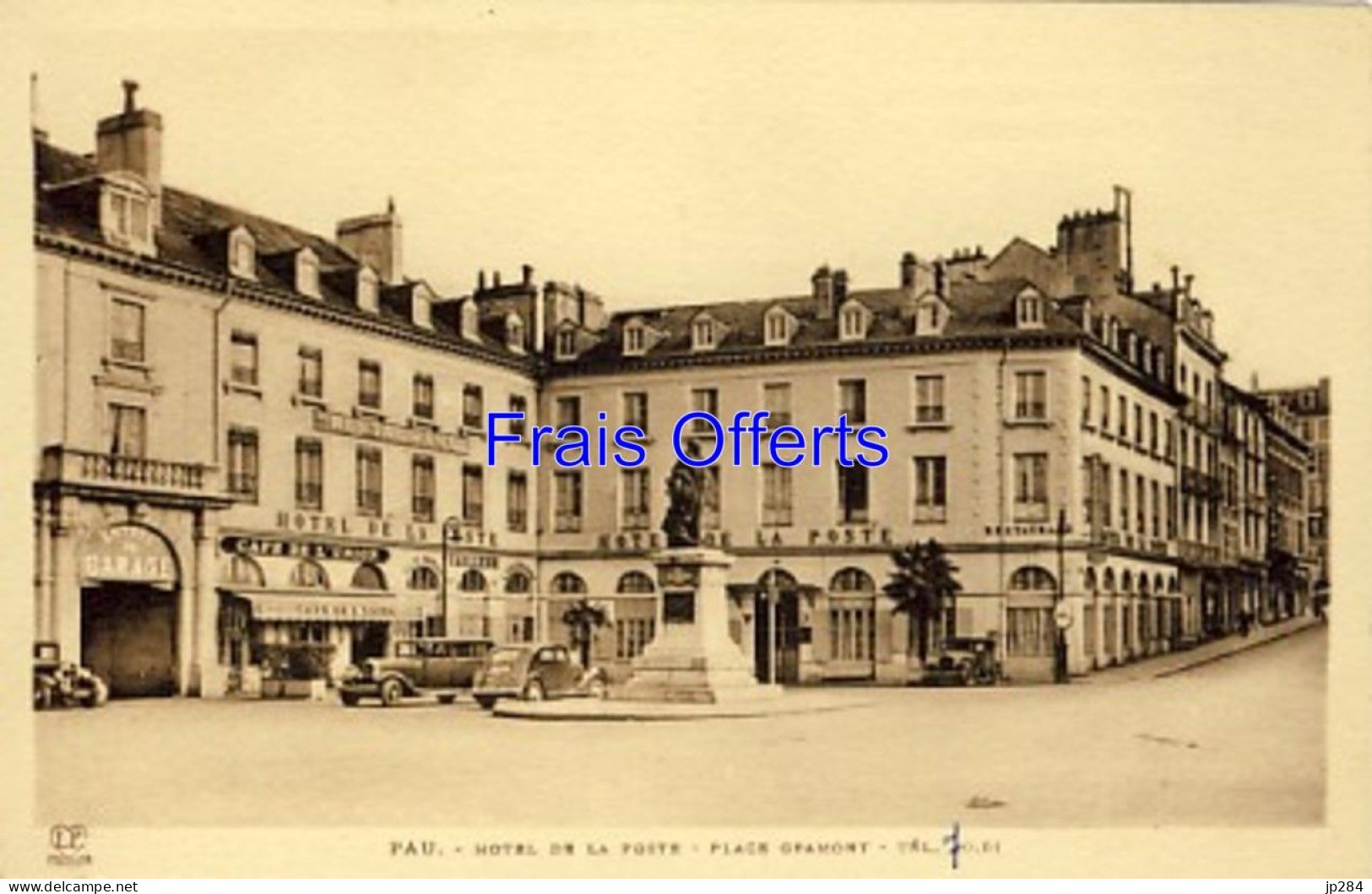 64 - Pau - Hôtel De La Poste - Place Gramont - Pau