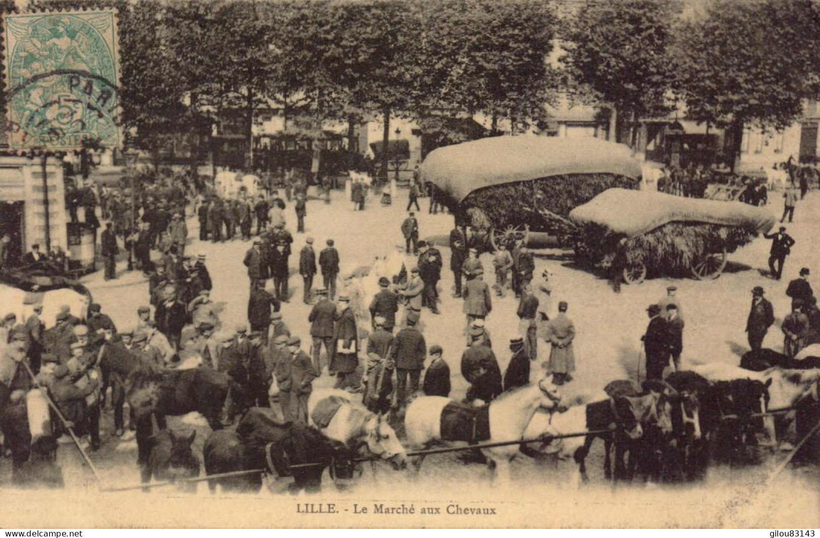 Nord, Lille, Le Marché Aux Chevaux - Lille