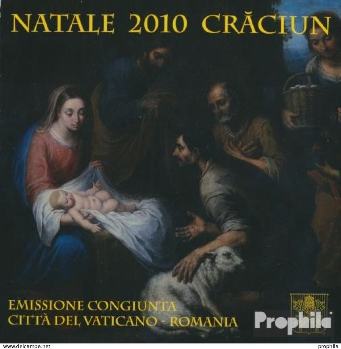 Vatikanstadt MH0-19 (kompl.Ausg.) Postfrisch 2010 Weihnachten: Gemälde - Ungebraucht