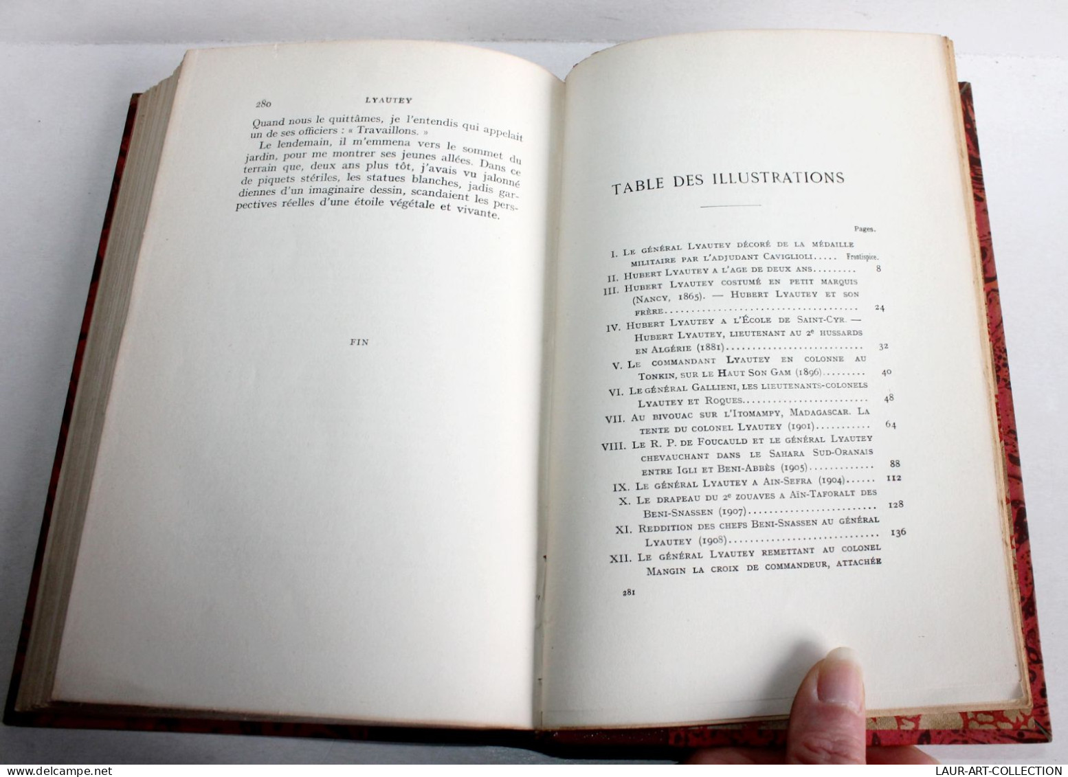 LYAUTEY Par ANDRE MAUROIS - 21 ILLUSTRATIONS 1934 LIB. PLON EDIT. HISTOIRE & ART / ANCIEN LIVRE XXe SIECLE (1803.161) - 1901-1940