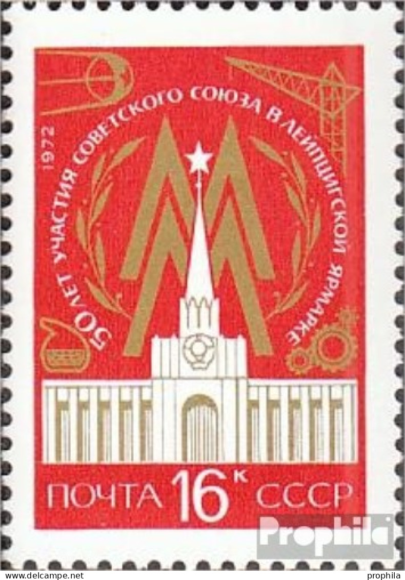 Sowjetunion 3986 (kompl.Ausg.) Postfrisch 1972 Leipziger Messe - Nuovi