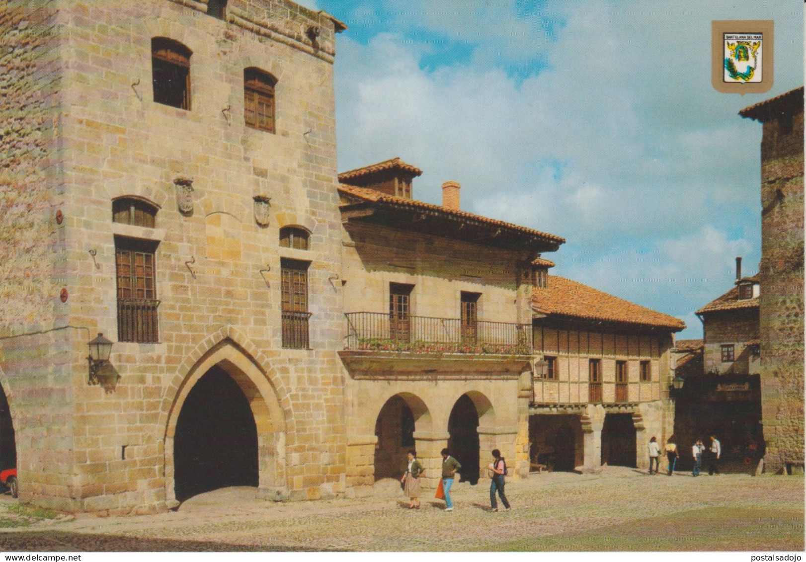 (C280) SANTILLANA DEL MAR. TORRE DE LOS BORJA ... UNUSED - Cantabrië (Santander)