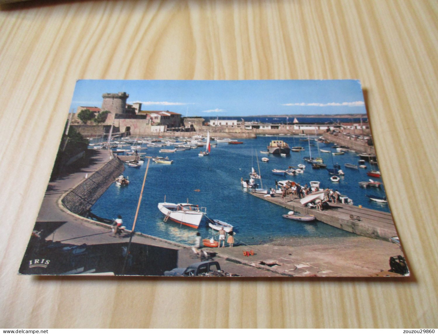 Ciboure (64).Le Port Et Le Fort De Socoa - Carte Animée. - Ciboure