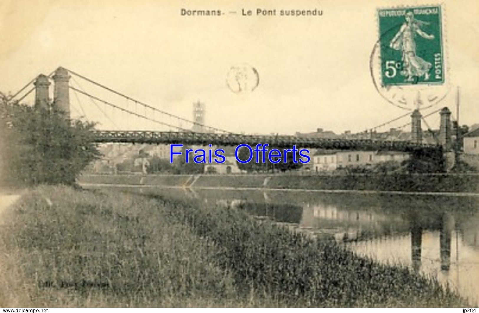 51 - Dormans - Le Pont Suspendu - Dormans