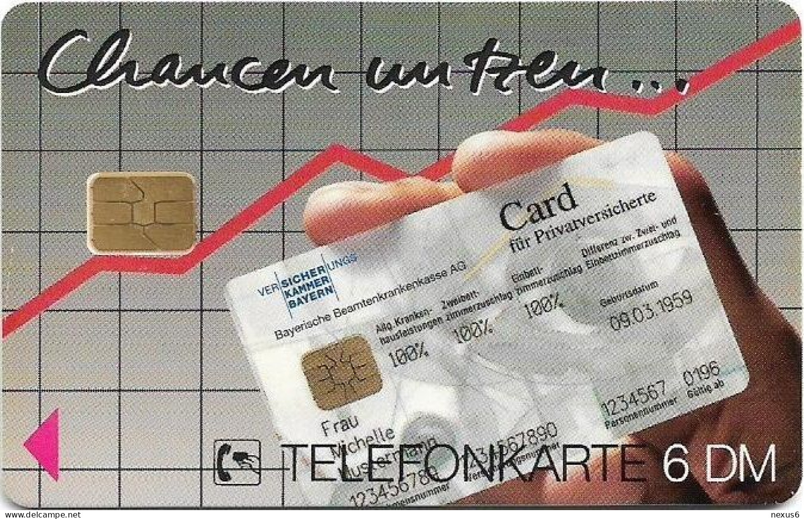 Germany - Bayerische Beamtenkrankenkasse 2 - O 0253 - 03.1997, 6DM, 6.000ex, Used - O-Reeksen : Klantenreeksen