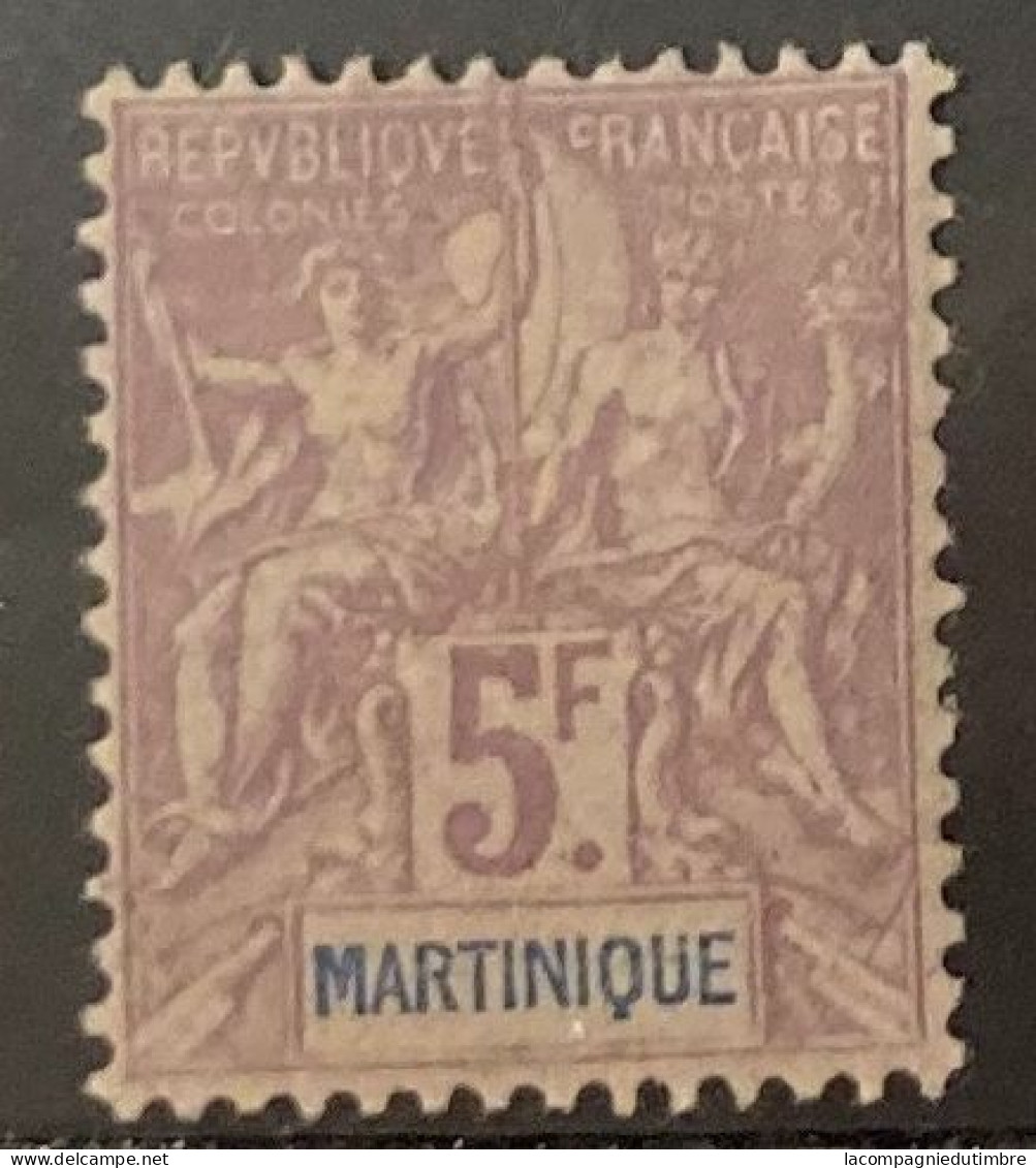 Martinique YT N° 51 Neuf *. TB - Unused Stamps