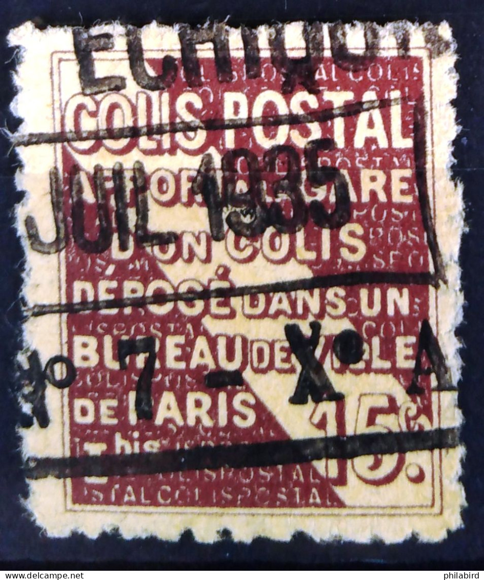 FRANCE                          COLIS POSTAUX   N° 54                    OBLITERE - Usados