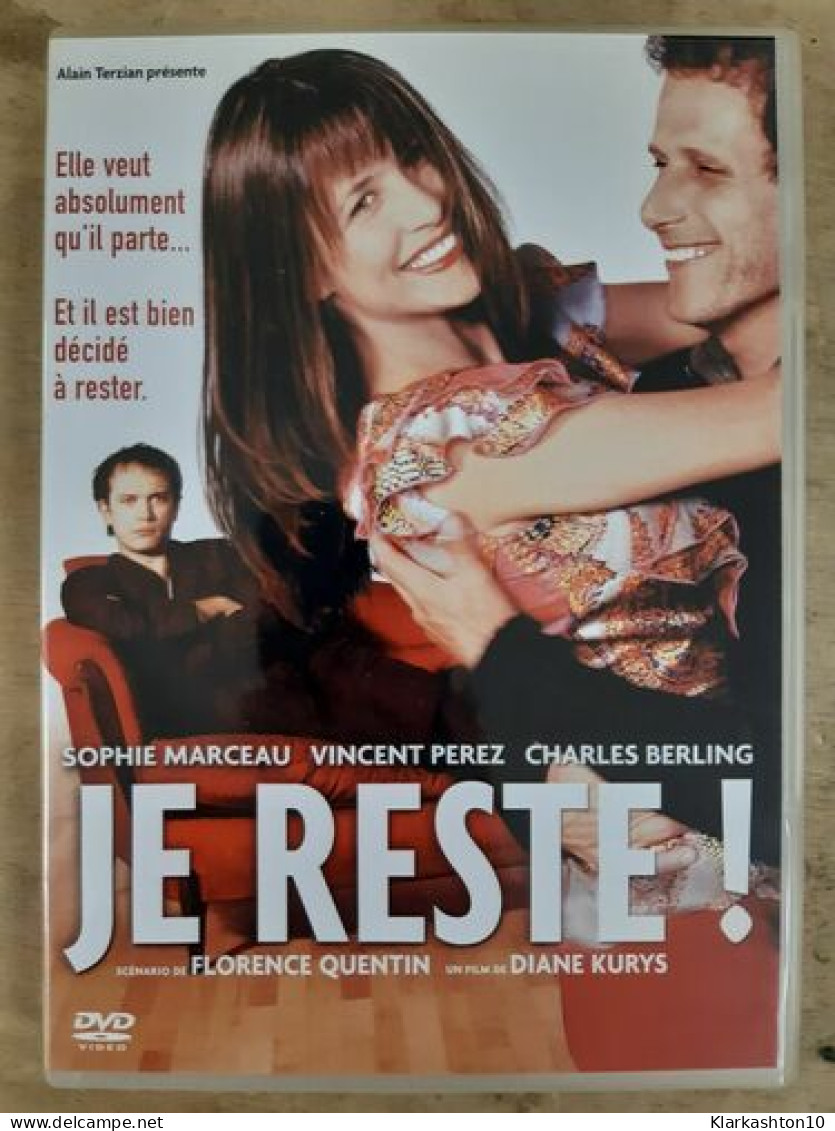 DVD Film - Je Reste - Otros & Sin Clasificación